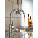 Kitchen faucet - Chrome - C-spout - High spout - 150° rotation - GROHE Get - 31494001 - Image 2