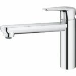 Grohe Tap Kitchen Sink Start Curve, Economic Water Mousseur, without emptying tag, Emptying Bonde included, 31717000 - Image 6