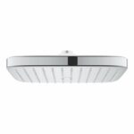 Grohe Tete Shower Vitalio Comfort 250 Cube, 1 Jet, 1/2 threaded fittings, 250mm square shape, pivotable head shower, 26695000