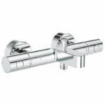 Grohe thermostatic valve Bath Shower Precision Get, Wall mounting, temperature indicator, integrated filters, chrome, 34774000