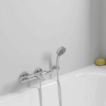 Grohe thermostatic mixer shower precision feel, wall mounting, temperature indicator, integrated filters, chrome, 34788000 - Image 4