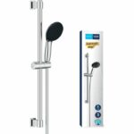 Shower set with 3 jets shower head, bar and flexible hose - GROHE Vitalio Start 110 26032001 - Easy selection - Water saving