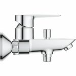 Grohe Mixer Monocomande Bath / Shower, Start Edge, Faucet with Mousseur, 24198001 - Image 2