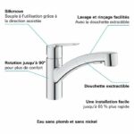 GROHE single-lever sink mixer - Chrome - Image 6