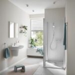 Grohe thermostatic mixer shower Precision Flow, Wall mounting, anti-cross protection, 1/2 threaded connection, chrome, 34840000 - Image 5
