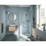 Shower set with thermostatic mixer, 3-jet shower head, 60cm bar and flexible hose - GROHE 34237003 - Water saving - Chrome - Image 2