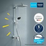 Shower column with single-lever mixer - Water saving - GROHE Vitalio Comfort 250 - Chrome - 26985001 - Image 5