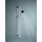 Shower set with 3 jets shower head, 90cm bar and flexible hose - GROHE Vitalio Comfort 110 26932001 - Water saving - Chrome - Image 2