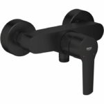 Single lever shower mixer - GROHE Start - 322792432 - Matt black - Exposed wall mounting