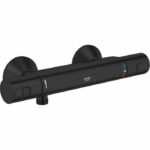 Thermostatic shower mixer - GROHE Precision Start - Matt black - Water saving