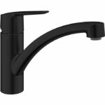 GROHE Start - 324412432 - Kitchen faucet - Single lever sink mixer - Matt black - Low spout - 140° rotation