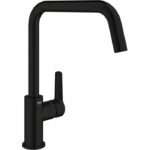 Kitchen faucet - Single lever sink mixer - Matt black - High spout - 150° rotation - GROHE Start - 304702430