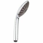 Grohe shower vitulio joy, 1 jet, 110mm shower head, anti-burlûre and water saving technology, chrome, 27316000