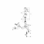 Grohe Mixer Monocomande Bath Bath Get, Wall mounting, Threaded fitting for flexible in 1/2, Metal rosettes included, 32887000 - Image 3