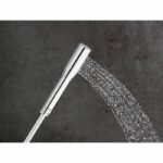 Grohe Vitalio Get Stick shower set, shower head, flexible 1500mm shower hose, wall support, chrome, 27459000 - Image 3