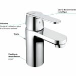 Get monocommande chrome sink mixer Size S - Grohe - 31148000 - Image 6