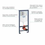 Grohe built support WC Solido 3 in 1, 1.20m, built-in support, double buttons control plate, 6-9 liter tank, 38981000 – Bild 2