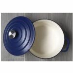 GSW - Blue Magic - Stockpot - Ø 20 cm - Cast iron - Blue - All heat sources including induction - Image 2