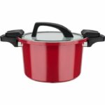 Low pressure cooker - GSW - 24 cm - 6 L - Forged aluminum - Induction - Red
