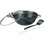 5-piece multi-function wok - GSW - 860956 - Cast steel - 32 cm - Suitable for all hobs including induction - Image 6