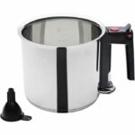 Bain-marie - GSW - 16 cm - 1.5 L - Double wall and reservoir - Induction - Stainless steel