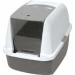 Gray toilet house 40x55x45 cm