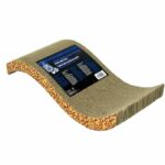 Corrugated cardboard scratching post 53x22x11 cm leopard - Image 3