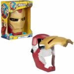 Iron Man electronic mask with moving visor, with light effects, For children to dress up as their favorite hero, From 5