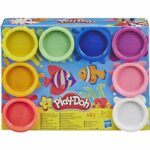 Play-Doh - 8 jars of Modeling Clay - Rainbow Colors - 56 g each