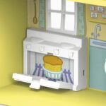 Peppa Pig Peppa's Family Home, Preschool Toy, Includes Figure and 6 Accessories, Ages 3 and Up - Image 5