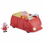 PEPPA PIG - PEPPA's Adventures - Family Red Car - Preschool toy with sentences and sound effects - of 3 years