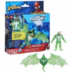 Green Symbiote Hydro-Wings box set, 10 cm figurine with vehicle, superhero toys for children aged 4 and up - Image 6
