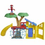 Spidey Playset with 10cm Spidey Figure, Ages 3 and Up, Marvel Spidey and His Amazing Friends