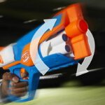 NERF Agility N Series Blaster, 12 Nerf N1 Darts Only for Nerf N Series Blasters, 6-Dart Drum, Outdoor Games - Image 4