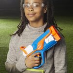 NERF Agility N Series Blaster, 12 Nerf N1 Darts Only for Nerf N Series Blasters, 6-Dart Drum, Outdoor Games - Image 6