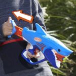 Nerf Junior Wild Blaster Sharkfire, Easy to Use, 8 Nerf Elite Darts, Ages 6 and Up - Image 4