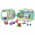 Peppa Pig, Peppa's Caravan with 3 figures and 6 accessories, preschool toys for girls and boys, ages 3 and up - Image 2