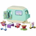 Peppa Pig, Peppa's Caravan with 3 figures and 6 accessories, preschool toys for girls and boys, ages 3 and up