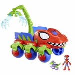 Spidey Dino-Webs Vehicle with Spider-Man Toys, Ages 3 and Up, Spidey and His Amazing Friends - Image 2