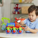 Spidey Dino-Webs Vehicle with Spider-Man Toys, Ages 3 and Up, Spidey and His Amazing Friends - Image 4