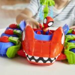 Spidey Dino-Webs Vehicle with Spider-Man Toys, Ages 3 and Up, Spidey and His Amazing Friends - Image 5