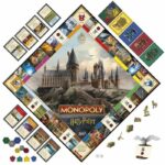 Monopoly Harry Potter Edition, Board Game, Magical Adventures at Hogwarts, Ages 8, 2 to 6 Players - Image 2