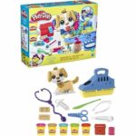 PLAY-DOH - Box - The veterinary practice with dog, case, 10 tools and 5 colors