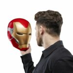 Iron Man Electronic Helmet, with Light Effects, Premium Collectible Cosplay Toy for Adults, Marvel Legends Series - Image 3