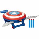 Marvel Studios Captain America Brave New World, NERF Blaster Skyshot, Costume Shield - Image 2
