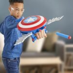 Marvel Studios Captain America Brave New World, NERF Blaster Skyshot, Costume Shield - Image 6