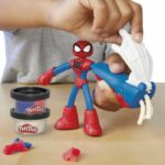 Play-Doh Spider-Man, My Web Creator box with flexible figure and modeling clay, from 4 years old, Marvel - Image 3
