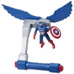 Captain America Flight Controls Figure, Marvel Epic Hero Series Captain America: Brave New World, Ages 4
