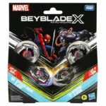 Beyblade X Marvel Collab Spider-Man 3-60F vs. Venom 3-80N, multipack - Image 3