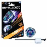 Beyblade X Starter Pack Shadow Shinobi 1-80MN UX with Defense Type Top and Launcher, Ages 8+
